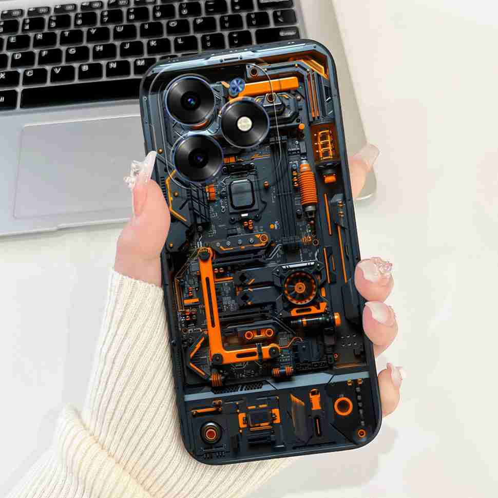 Silicone Casing For Tecno Spark Go 2024 BG6 Cases Soft Shell New Fashion Animal Phone Cover For Tecno SparkGo 2024 Bumper