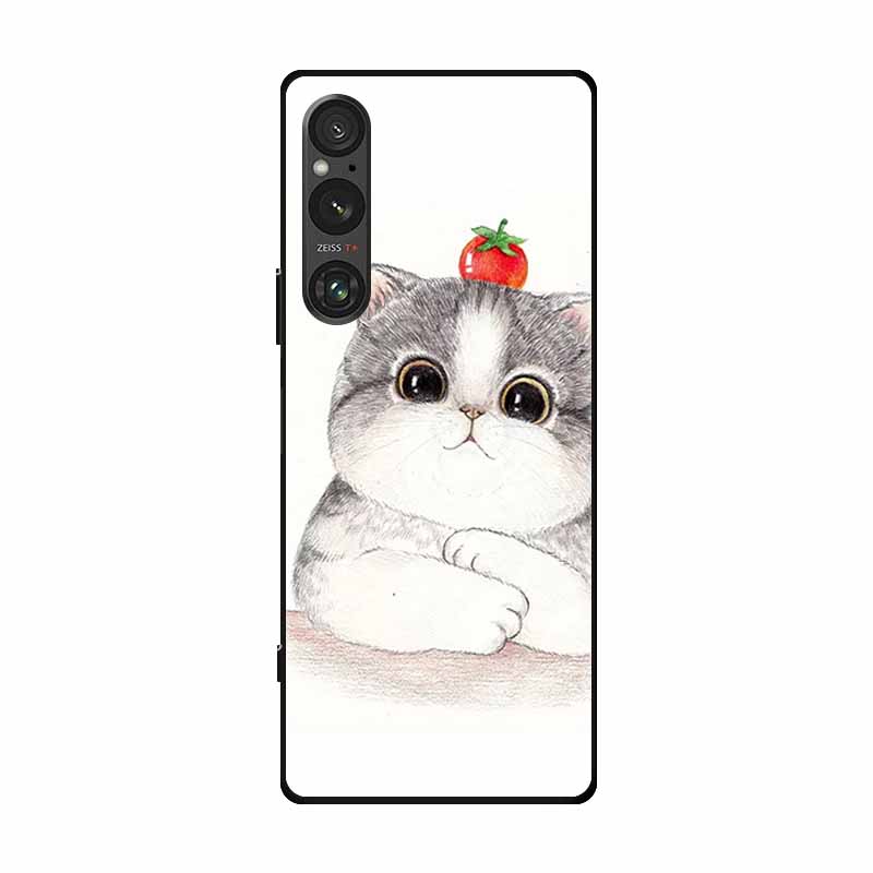 Чехол для Sony Xperia 1 V Чехол Xperia1V Силиконовая задняя крышка Чехол для телефона Для Sony Xperia 1 V Мягкий чехол Xperia1 V XQDQ62/B XQ-DQ72 Coque