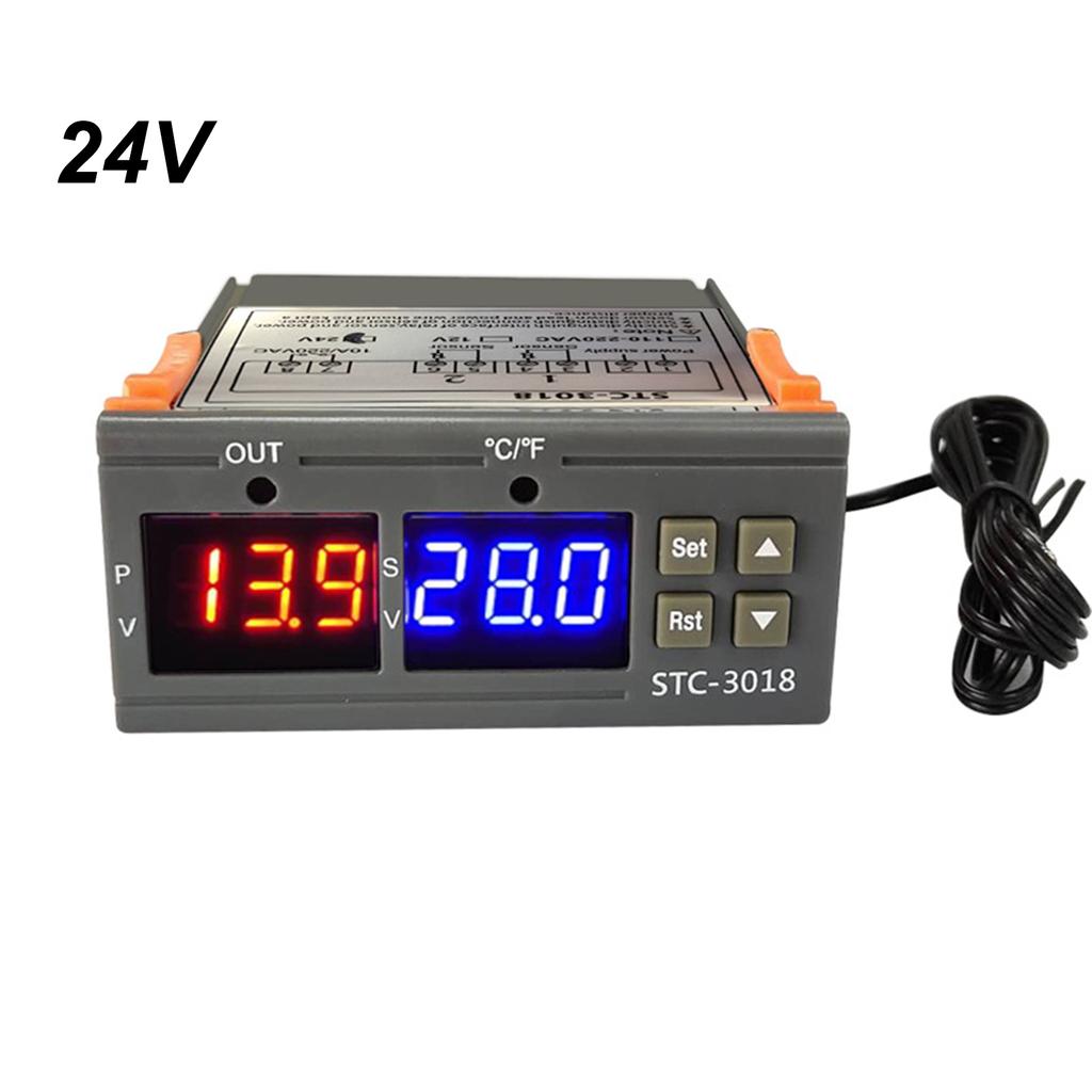 STC-3018 Temperature Controller, Digital LED Display Thermostat, Temperature Control Switch Micro