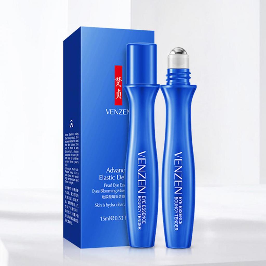 Роликовая эссенция для глаз с гиалуроновой кислотой, против отечности, темных кругов, укрепляющая кожу, сыворотка для глаз