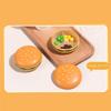 2/3/6 Grid Hamburger Pill Box Sealed Mini Hamburger Storage Case  Elderly