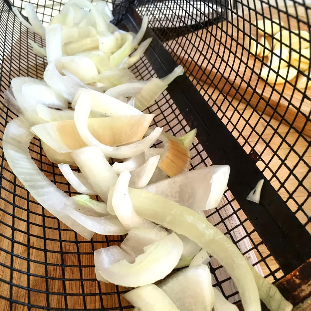 Набор для барбекю из нержавеющей стали, переносная корзина для барбекю на открытом воздухе, круглая подставка для костра, многоцелевой аксессуар для гриля для кемпинга