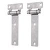 1 Pair 316 Stainless Steel Marine Grade T Hinge Sturdy Heavy Duty Boat Hinge for Yacht Interior Hatches 135x58mm