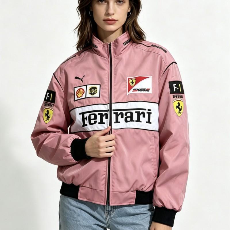 American F1 Embroidered Racing Jacket Trendy Motorcycle Style Unisex Team Coat