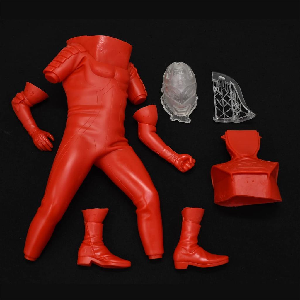 Ultra Soft Vinyl Kit Reprint Total Height 40cm Soft Vinyl Unpainted Assembly Kit Red 4571587310593 Seven/Mega Non-Scale Approx.