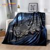 Spaceship  Spacecraft Universe UFO Blanket,Flannel Soft Throw Blanket for Home Bedroom Bed Sofa Picnic Office Hiking Kids Cover