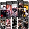 Bungo Stray Dogs Чехол для Samsung Galaxy Z Flip 7 6 5 4 3 5G Накахара Чуя Ударопрочный Чехол для Телефона Z Flip3 Flip4 Flip5 Flip6 Fl