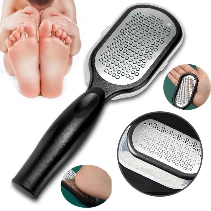 1 PcYA2231 Professional Stainless Steel Callus Remover Foot File Scraper Pedicure Tools Dead Skin Remove for Heels Feet Care Products