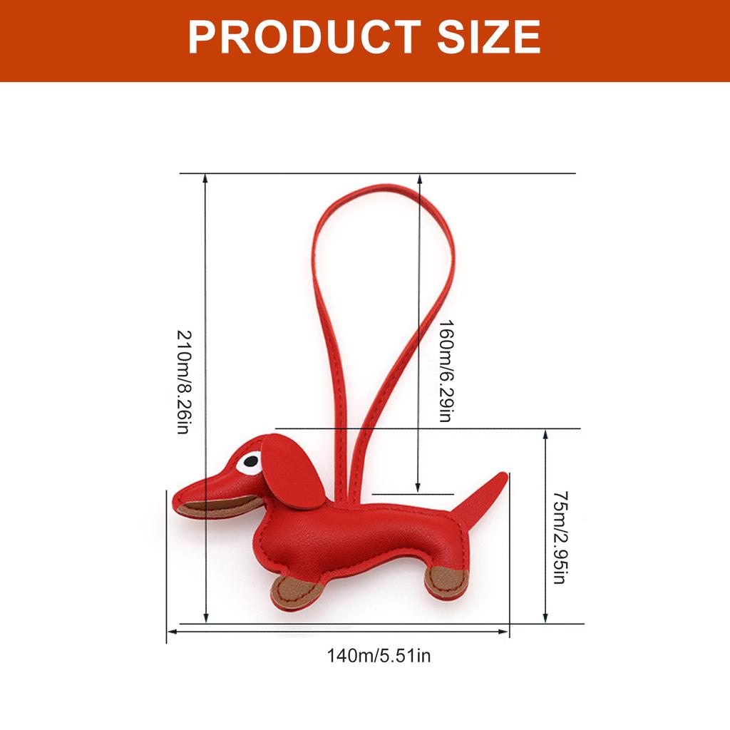 Шоколадный брелок брелок такса брелок для ключей от машины шарм для сумки плетеная веревка подвеска для сумки брелоки для украшения сумки