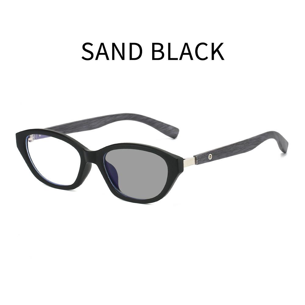 Уличные очки для чтения с изменяющимся цветом Женские Мужские Новые Ретро CatEye Анти-синий свет Фотохромные Пресбиопические очки Диоптрии+4.0