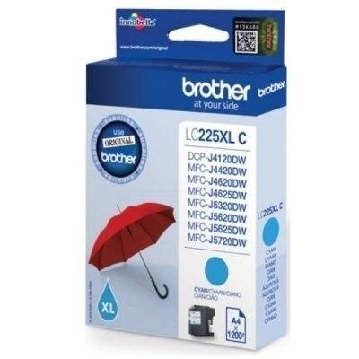 Brother LC | 225XLC | Cyan | Ink Cartridge | 1200 pages