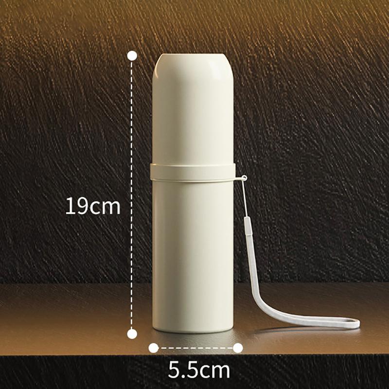 Простой портативный дорожный футляр для зубных щеток, коробка для хранения зубных щеток и зубной пасты с крышкой, стоматологический футляр