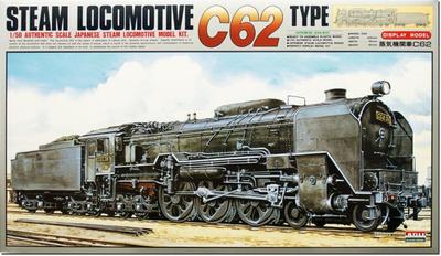 Micro Ace 1/50 Паровоз C62 Пластиковая модель