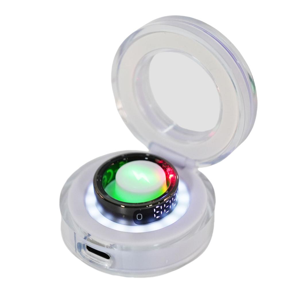 Умное кольцо с управлением жестами, отслеживанием здоровья, водонепроницаемостью, фитнес-кольца с сенсорным дисплеем для деловых поездок, 8 ID: