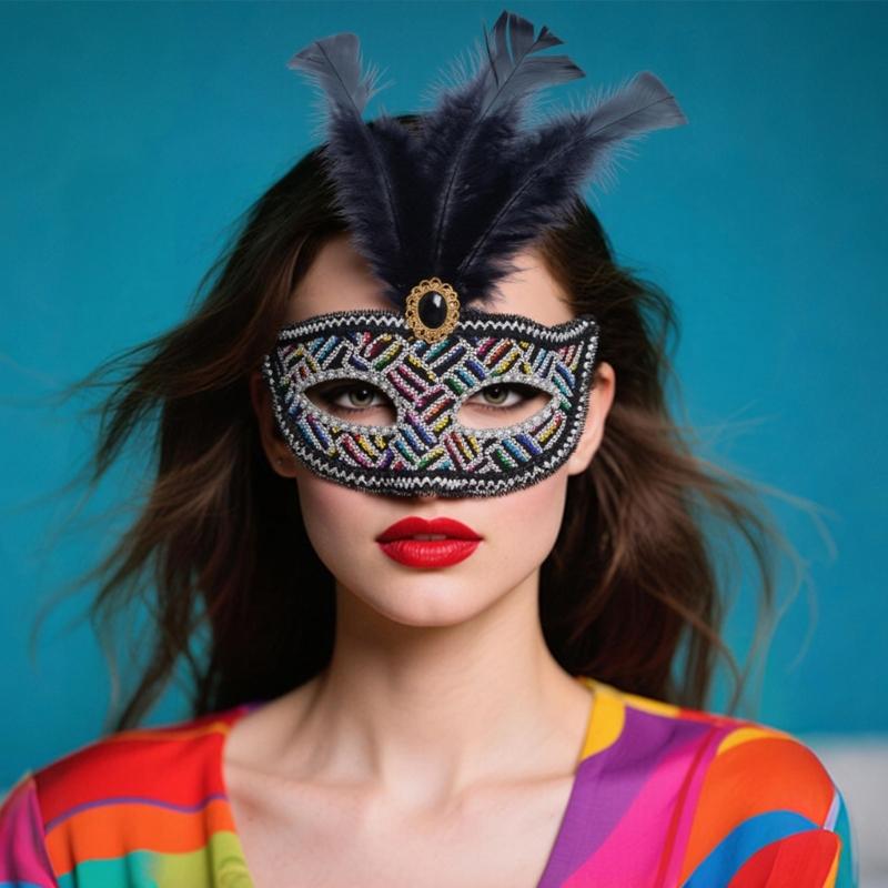 Маскарадная маска Венецианская маска Маска для костюма на Хэллоуин Маска для Марди Гра Маска для костюма для косплей-вечеринки Реквизит для костюма Танцевальная маска для свадебной вечеринки