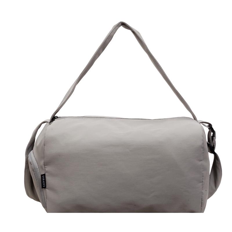 Trendy Unisex Crossbody Fitness Bag with Shoe Compartment