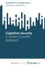 Книга Cognitive Security : A System-Scientific Approach