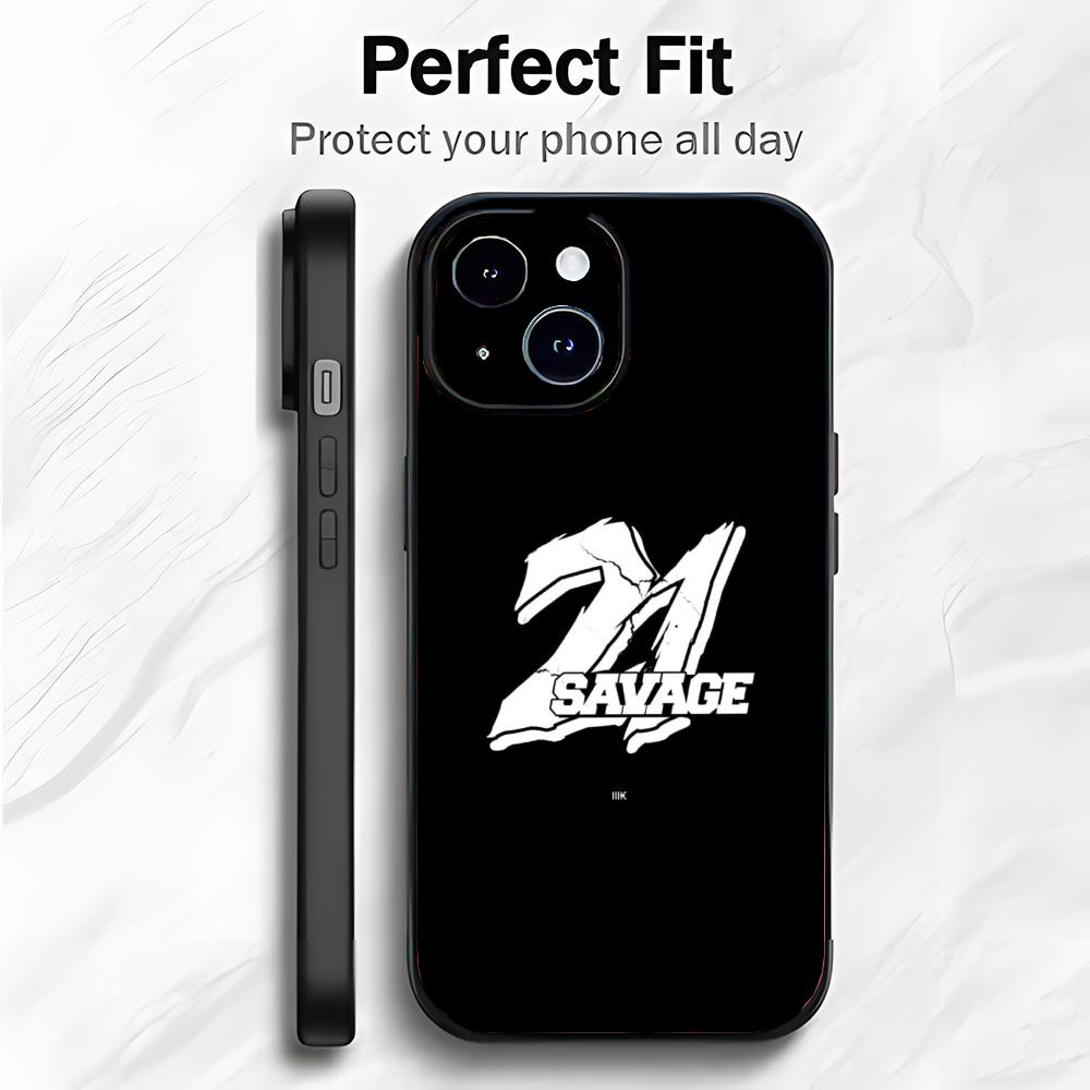 21 S-Savage Американская Мечта Чехол для Телефона Чехол для Телефона Мягкая Упаковка Легкий Для iPhone17 16 15 14 13ProMax