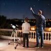 Astronomy Telescope for Adults and Beginners with 70 mm Aperture, Carry Bag, White
