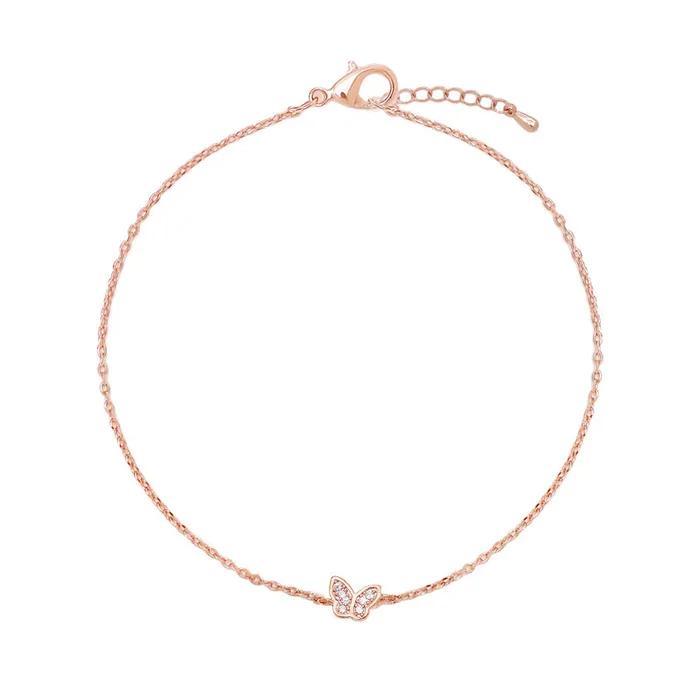 Little Wing BL253B1224 Женский Браслет Кубический Простой Ежедневный Розовый Подарок Браслет