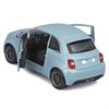 Bburago Масштаб 1/24 Fiat 500e 2023 Синий Литая модель автомобиля, Готовое изделие, 18-21110 BU