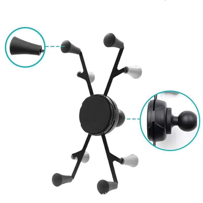 Tablet Holder with 1" or 1.5" Ball Compatible with ram mounts for 7"- 8" iPad X-grip