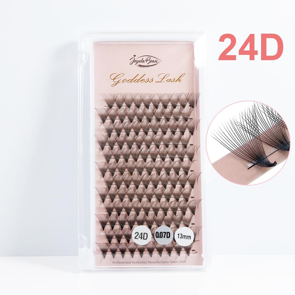 Goddess Point Готовые Веерные Ресницы 5D/6D/10D/12D/16D/20D/24D MIX Индивидуальные Ресницы Russian Volume Веерные Ресницы Наращивание Ресниц Искусственный Мех