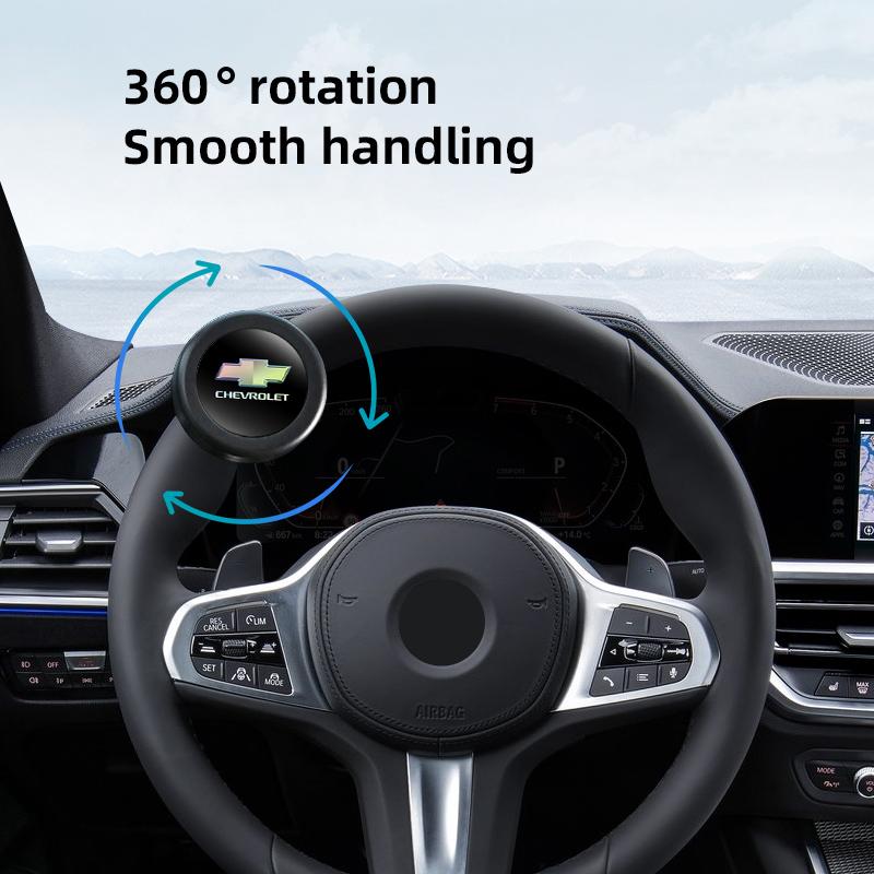 360 Car Steering Wheel Booster Degree Rotation Steering Wheel Knob Ball For Chevrolet Sonic Silverado Z71 Aveo Trailblazer Bolt KB5