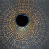 1 шт. Светодиодный солнечный кованый железный полый фонарь Европейский уличный садовый светильник Садовое украшение Переносной подвесной светильник