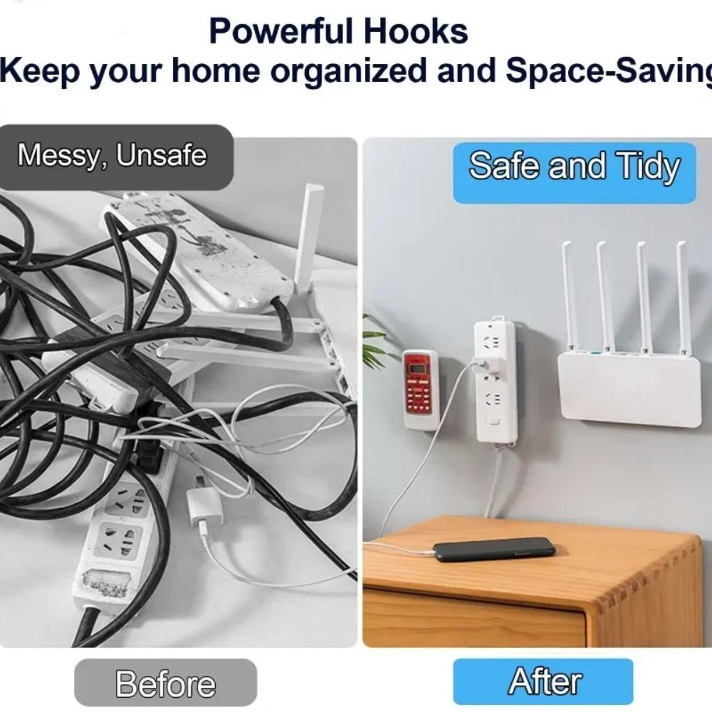 Двусторонние самоклеящиеся настенные крючки, прочные, липкие, прозрачные, не оставляющие следов, настенные крючки для кухни, спальни, держатели для хранения