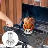 Beer Can Chicken Roaster Rack Vertical Stainless Steel Turkey BBQ Grill Cooking Stand Holder