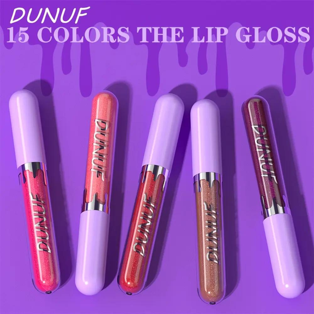 Dunuf Moisturizing and Illuminating Lip Gloss, 5 Units