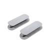 2Pcs Multi-purpose Household Window Cabinet Door Small Handle Self-Stick Closet Knobs Sliding Door Push-pull Device