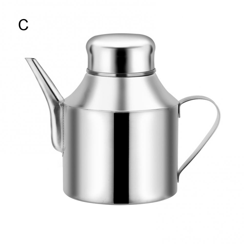 Бутылка Кухонные принадлежности Хранение Барабанного типа Масло Оливки Кастрюли Диспенсер Уксус Многоцелевой Дозатор Из Нержавеющей Стали