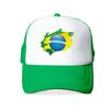 Men Women Football Brazil Team Snapback Cap 2018 Brazil Fan Soccer Sports Cap Yellow Green Brazil National Parrot Flag Hat YY456