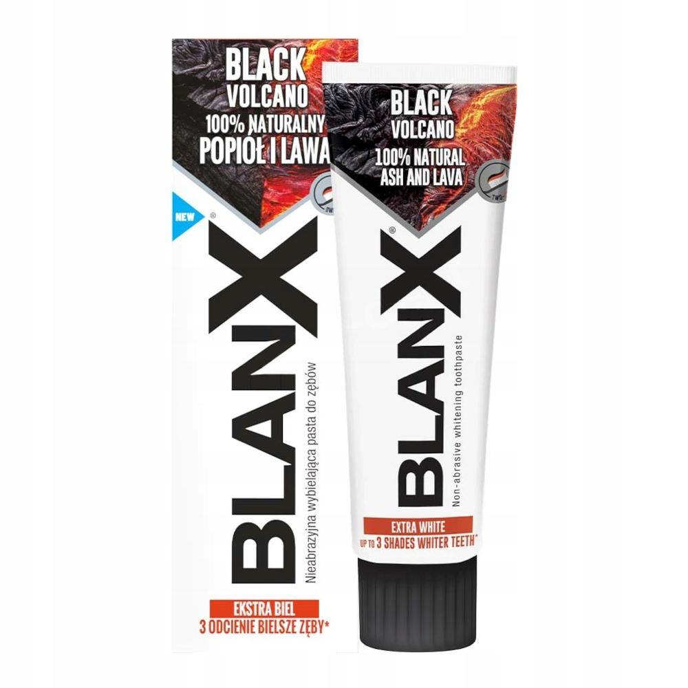 Blanx Black Volcano Non-Abrasive Whitening Toothpaste 75
