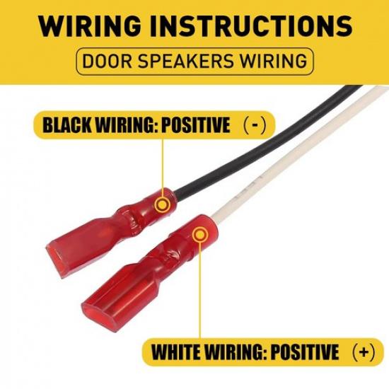 4X Разъем-адаптер жгута проводов динамика двери автомобиля Для Journey Dodge Jeep Замена