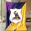 Фланелевое флисовое одеяло Melbourne Storm Уютное теплое плед для дивана кровати путешествий Всесезонное использование