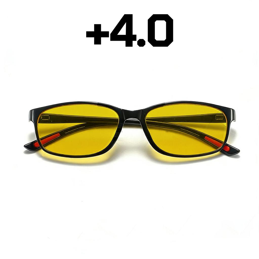 Ультралегкие Очки для Чтения с Ночным Видением из TR90 Маленькая Рамка Очки для Дальнего Зрения Дневное и Ночное Видение Вождение На Улице Очки для Пресбиопии