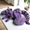 Oint Передвижная 3D-печать Лев Симуляция Животного с Крыльями Модель Льва Креативный Дизайн Тема Звезды и Луны
