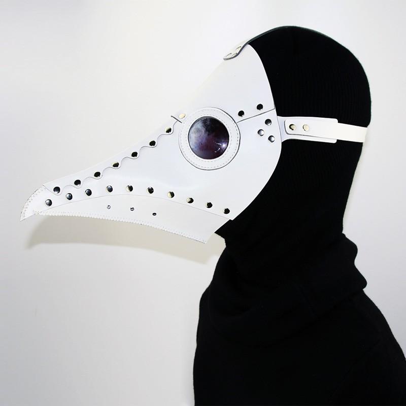 Steampunk Halloween Plague Doctor Mask Party Cosplay Photo Prop