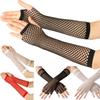 Stretch Women's Fishnet Gloves Punk Style Arm Warmer Gloves Sexy Girl's Long Gloves  Cosplay Use