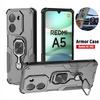 Для Xiaomi Redmi A5 Global Чехол Ударопрочный ТПУ Броня ПК Кольцо-подставка Задняя крышка для RedmiA5 A 5 4G Автомобильный держатель Защитная крышка для объектива Capa