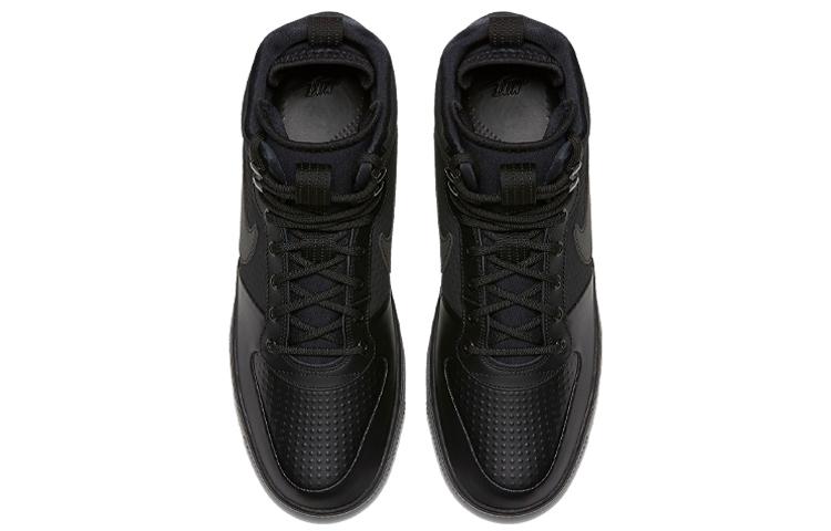 Nike Court Borough Mid Winter тройной черный AA0547-002