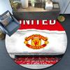 Manchester United Stadium Round Rug for Livingroom,Bedroom, Palyroom, Chair Rug, Area rug, Circle Carpet, Large Size Fan Christmas gift