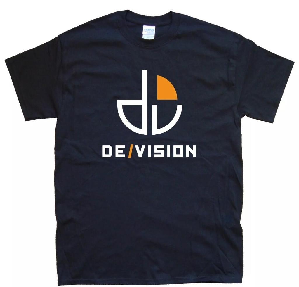 DE/VISION ii T-SHIRT All sizes S M L XL XXL colours Black, White