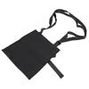 Urine Drainage Bag Holder with Adjustable Strap Quick Release Button Portable Urine Bag Cover Black