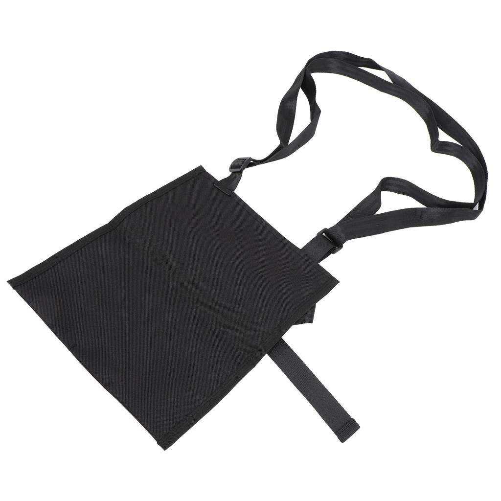 Urine Drainage Bag Holder with Adjustable Strap Quick Release Button Portable Urine Bag Cover Black