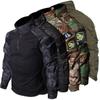 Tactical Workwear Shirt Men's Real CS Outdoor War Game Jungle Hiking Tops Camouflage Long Sleeve Hunting T-shirts