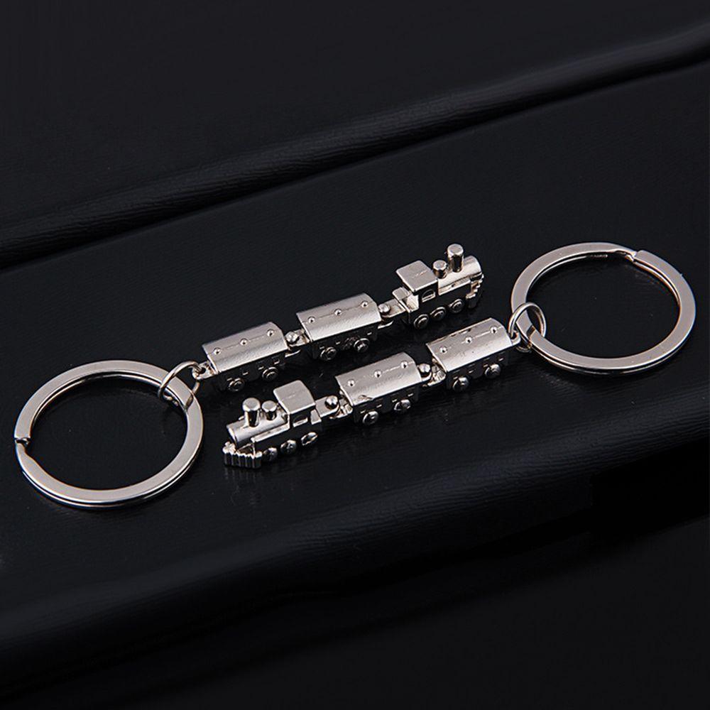 Delicate Special Unisex Gift Train Shaped Bag Decro Fashion Jewelry Key Ring Key Chain Key Holder